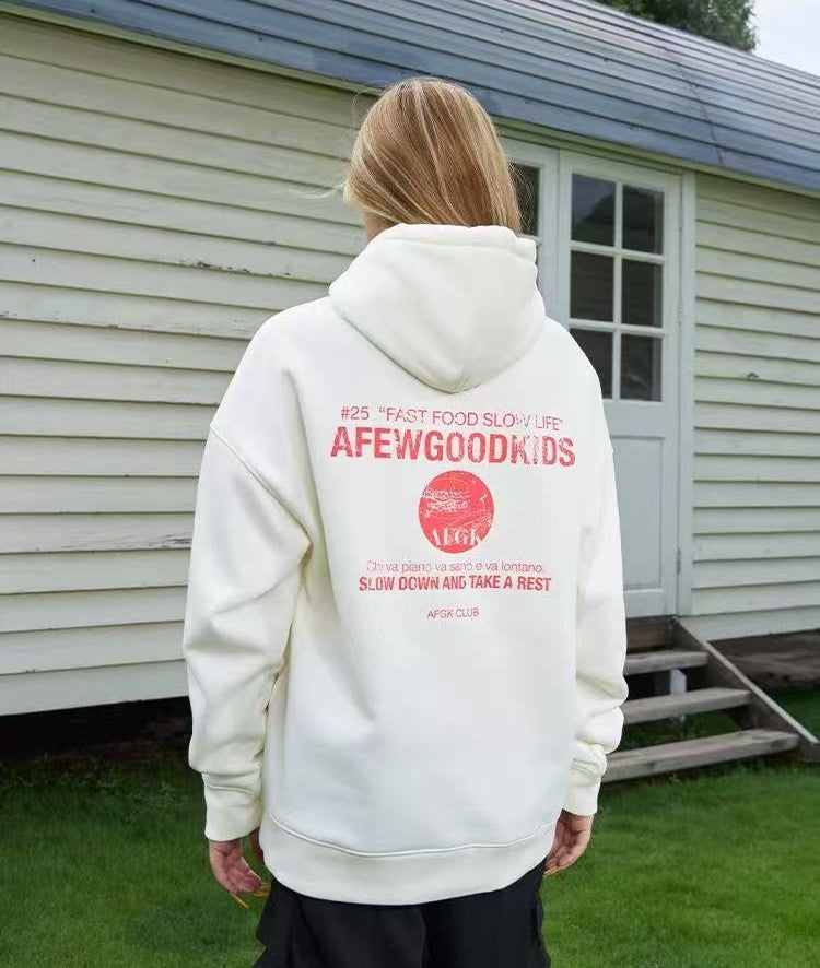 AFGK "Fast Food and Slow Life" Hoodie