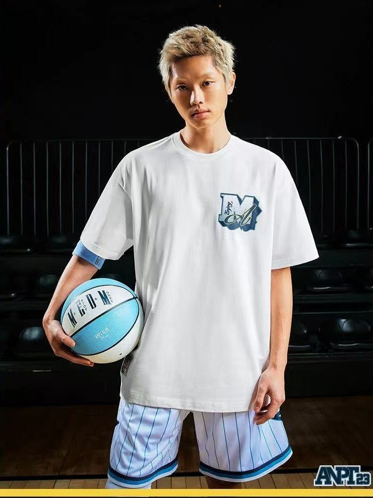 MEDMxANPT Logo Print Short-sleeved T-shirt