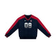 FDR 09 Printed V-neck Contrasting Sweatshirt