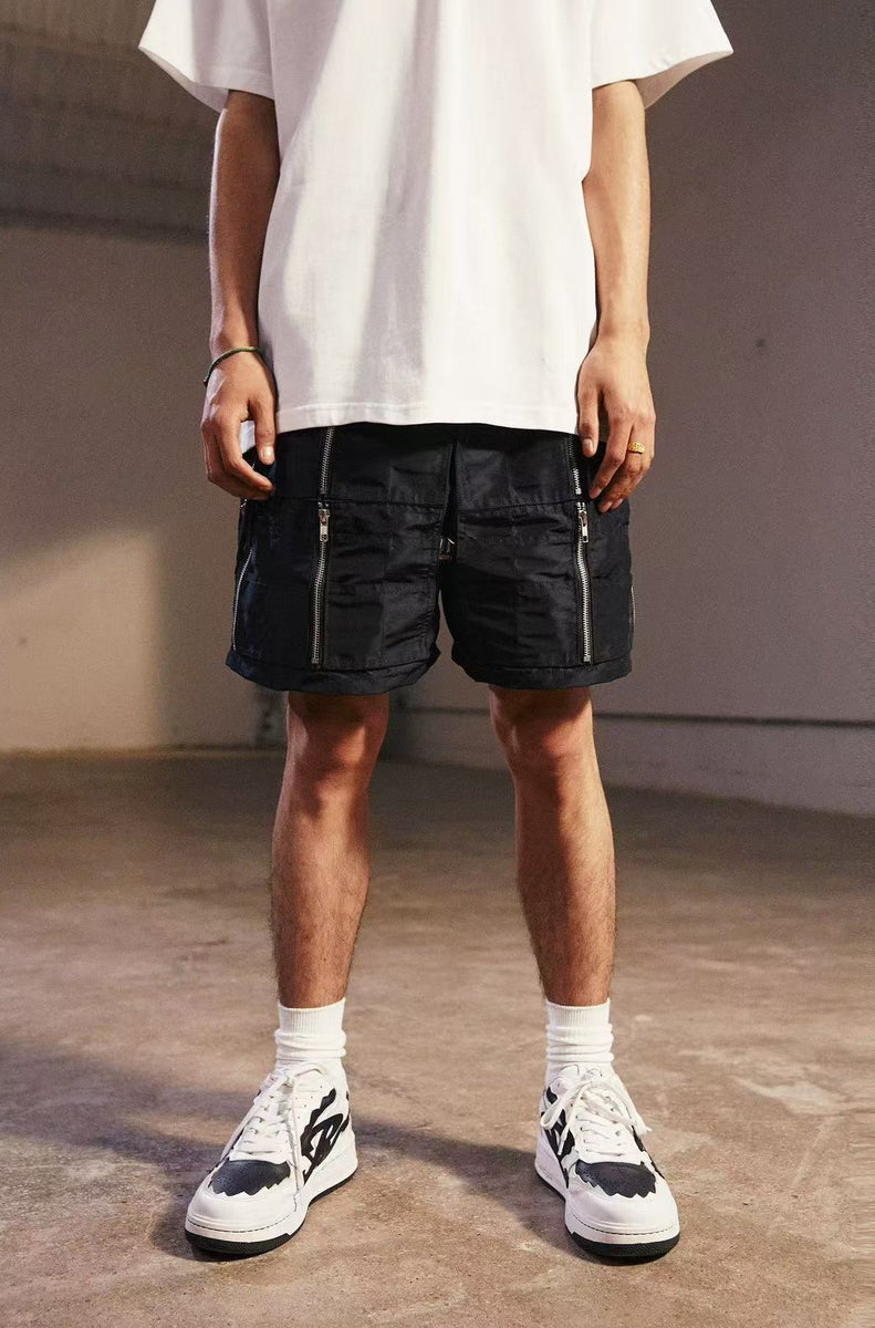 REMEDY Reversible Multi-pocket Zipper Cargo Shorts