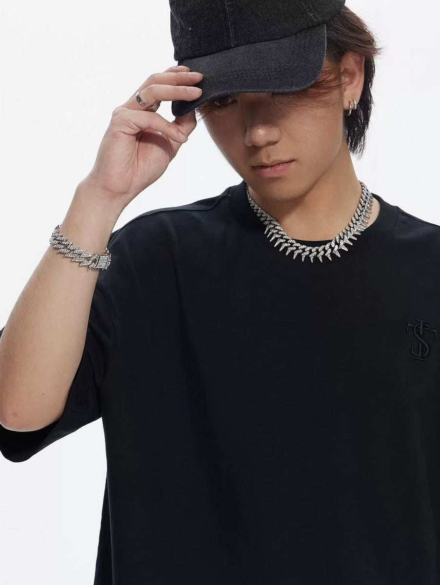 STK Highstreet Applique Crew Neck T-Shirt