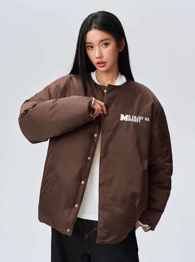 MEDM Cocoon Reversible Embroidered Down Jacket