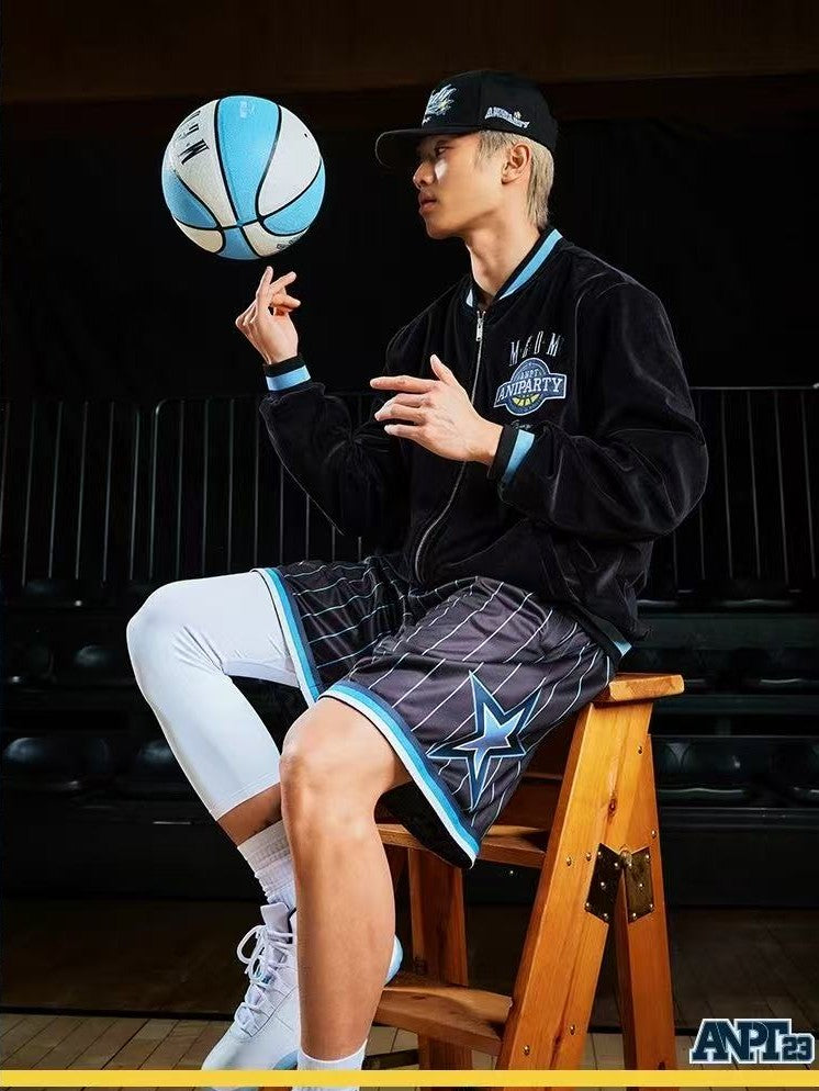 MEDMxANPT Logo Embroidered Plush Jacket