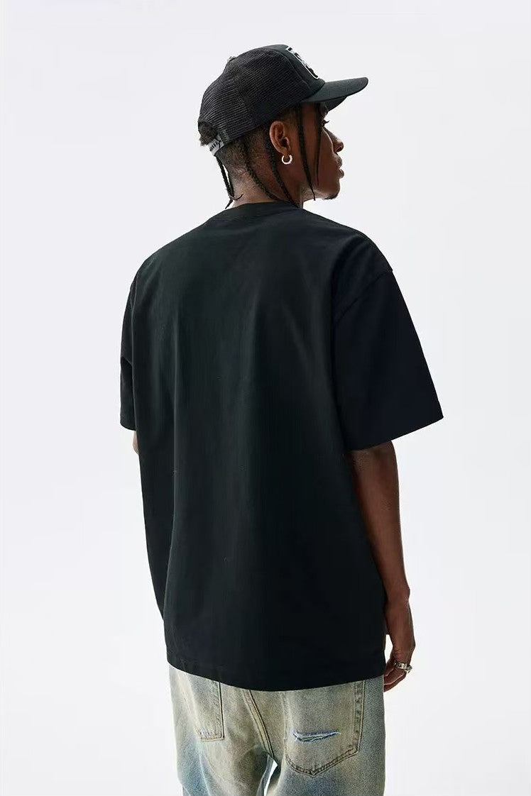 MEDM Chunky Knitted Short-sleeve T-Shirt