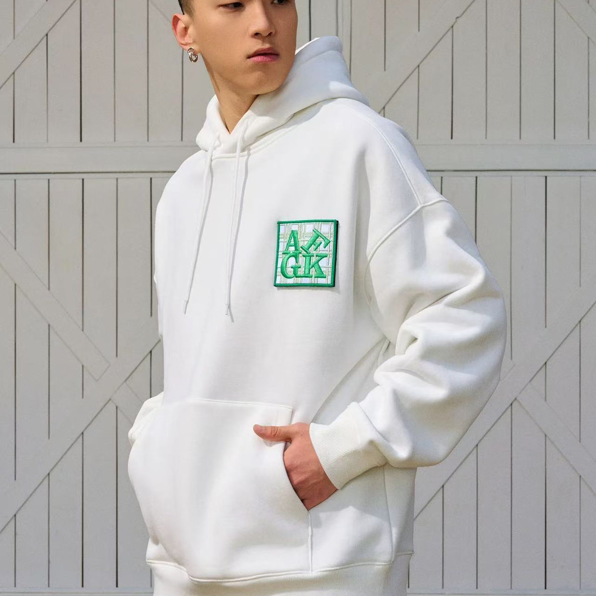 AFGK Logo Velcro Hoodie