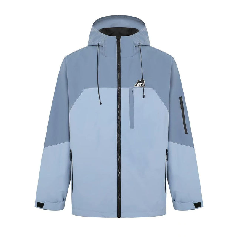 BIPOLAR Outdoor Casual Contrast Color Jacket