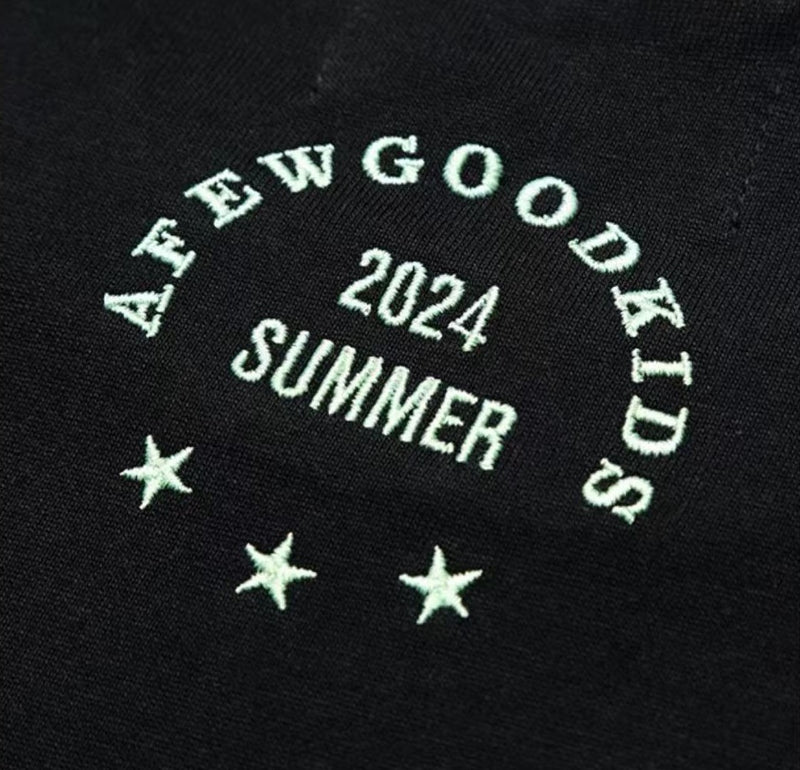 AFGK Big Dreamer Lettering Embroidered T-shirt