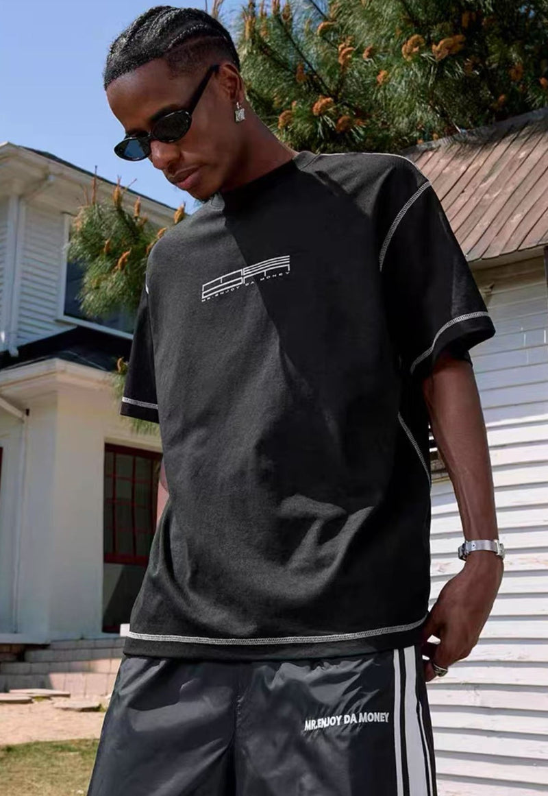 MEDM Summer Quick-drying Fabric Short-sleeved T-shirt