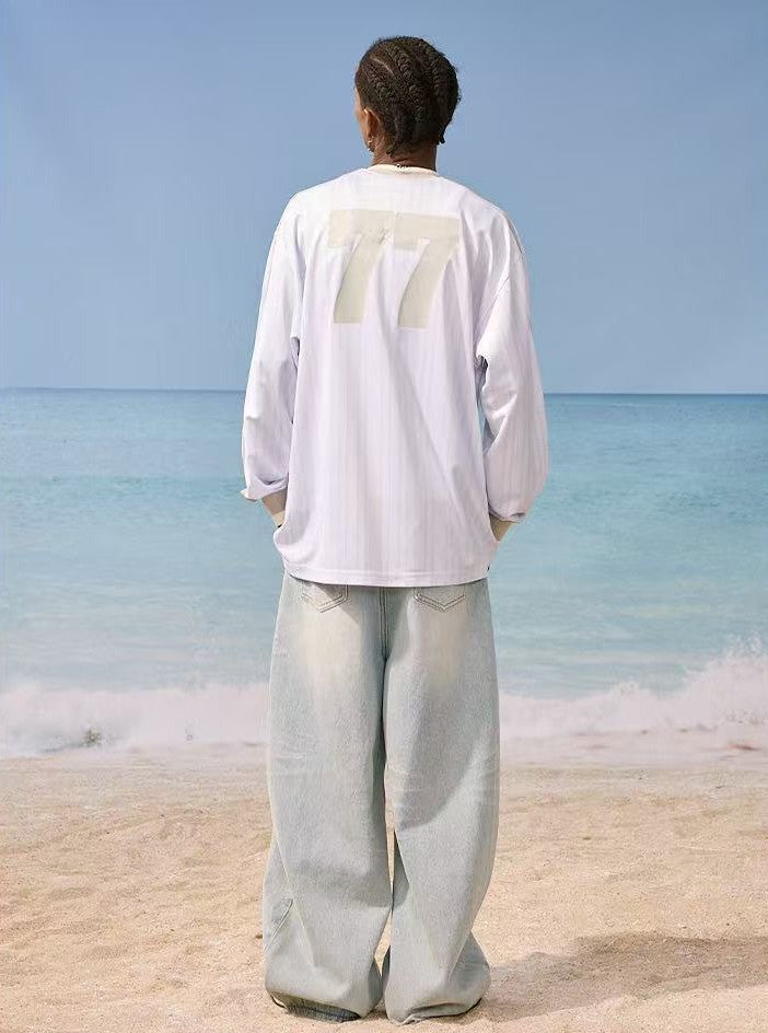 MEDM Necklace Design Long-sleeved T-shirt