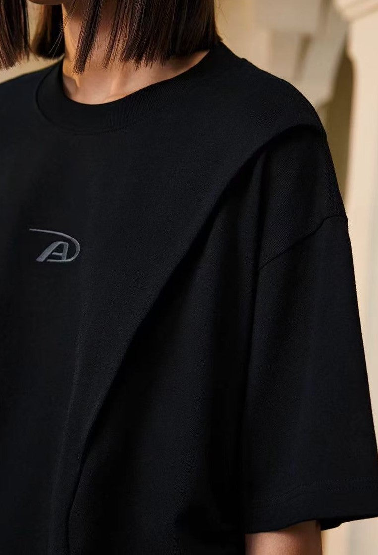 ACHOCK Logo Embroidered Short-sleeve T-shirt