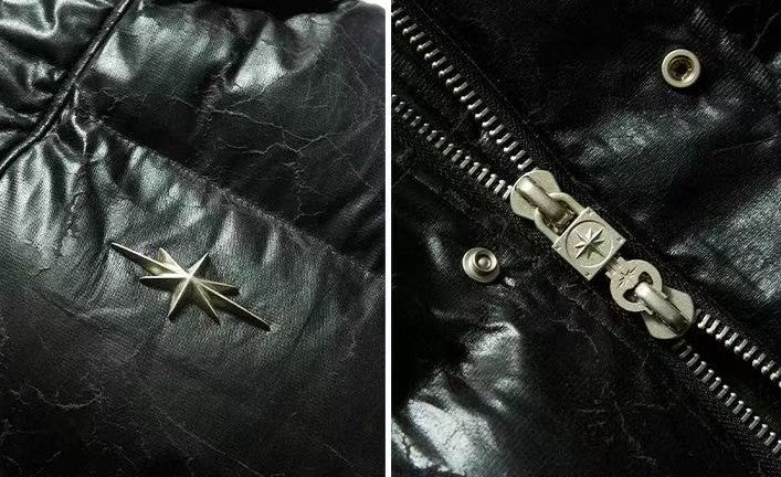 REMEDY Cracked Design Vintage Jacket