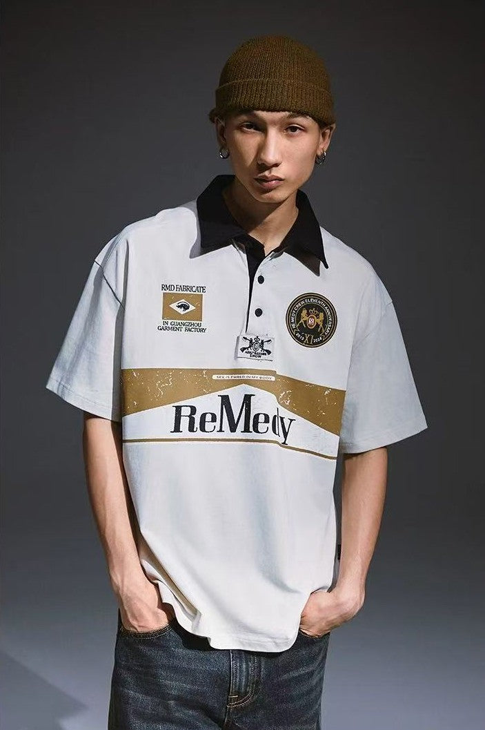 REMEDY Marlboro Design Short-sleeve T-shirt