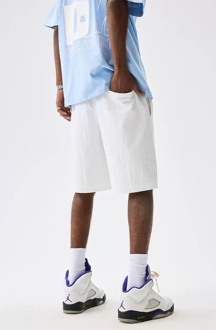 MEDM Nylon Letter Logo Shorts