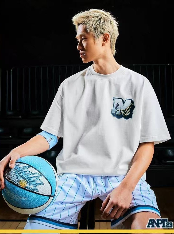 MEDMxANPT Logo Print Short-sleeved T-shirt