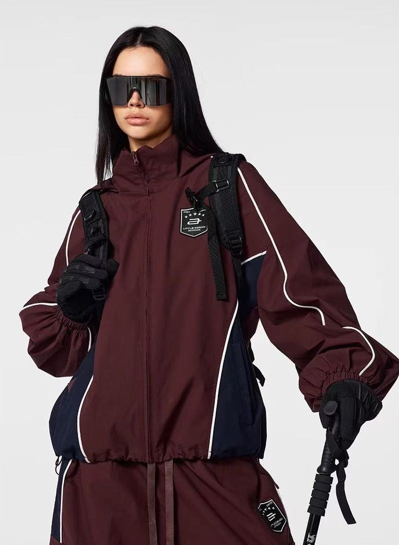 ACHOCK Vintage Outdoor Windproof Mountaineering Jacket