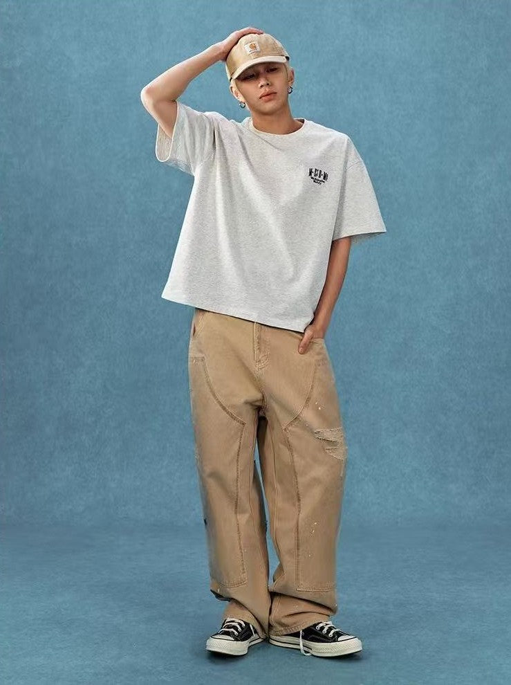 MEDM Logo Embroidered T-shirt