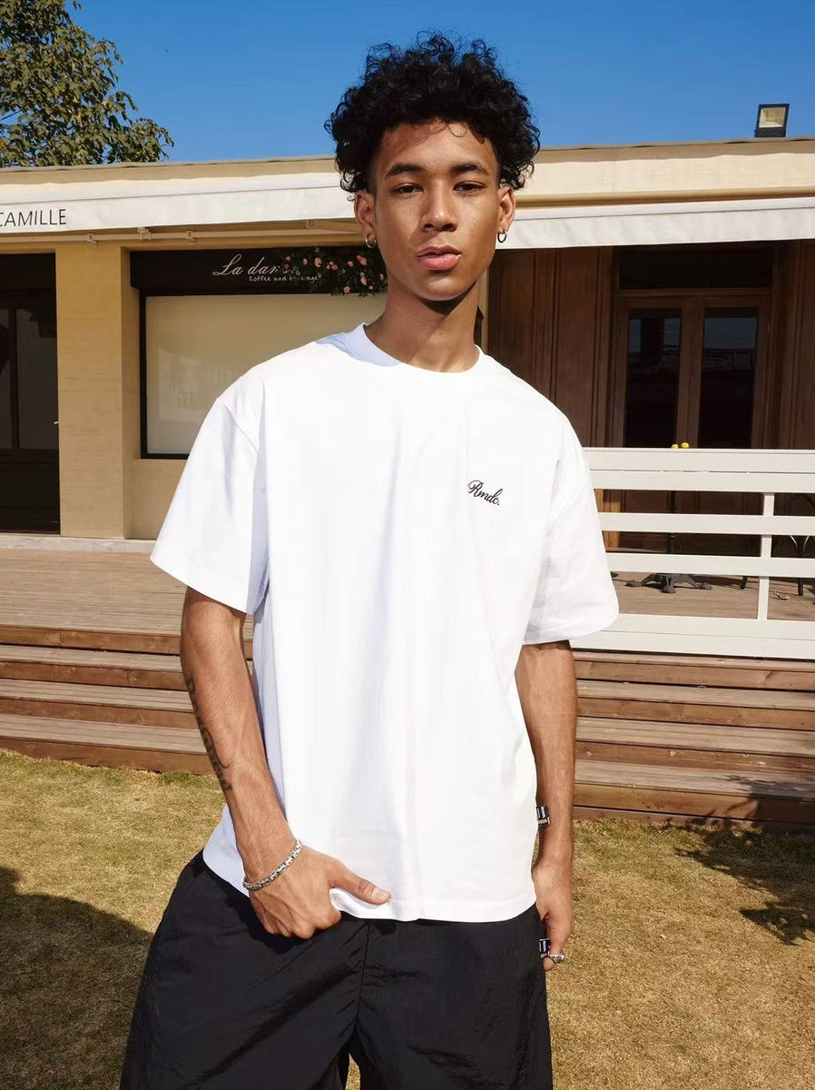 REMEDY Logo Lettering Short-sleeve T-shirt