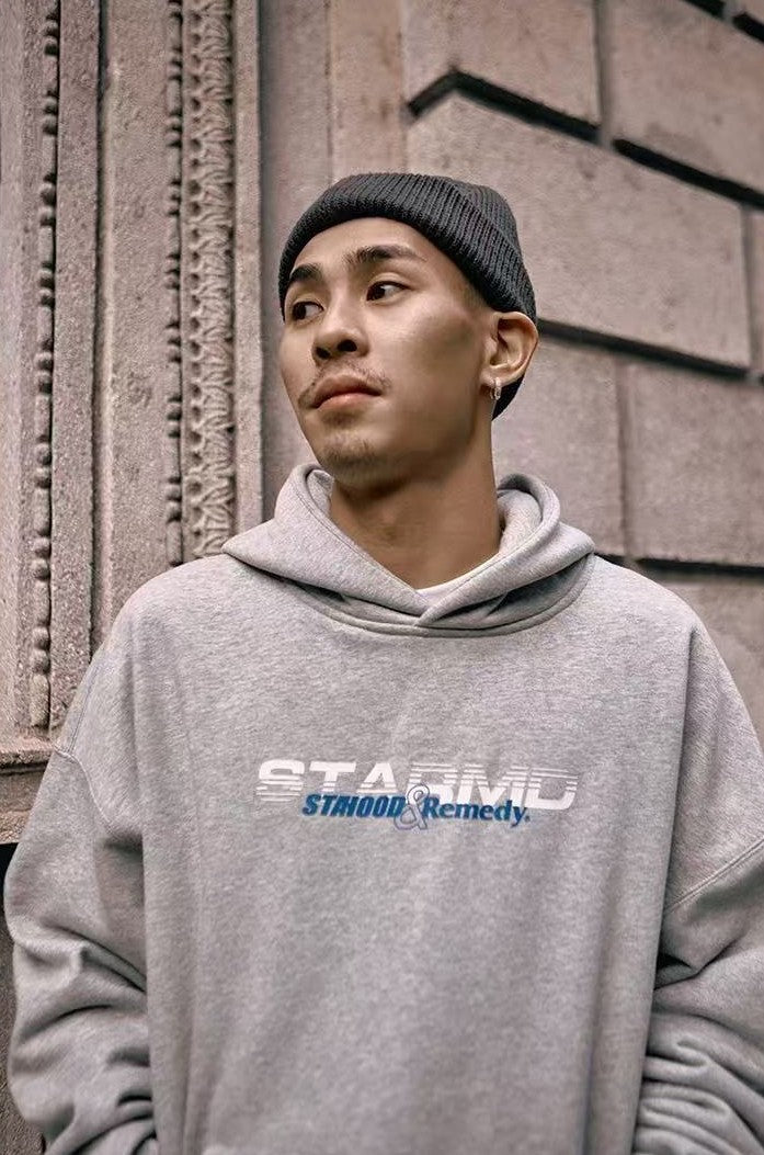 REMEDYxSTA Logo Print Hoodie