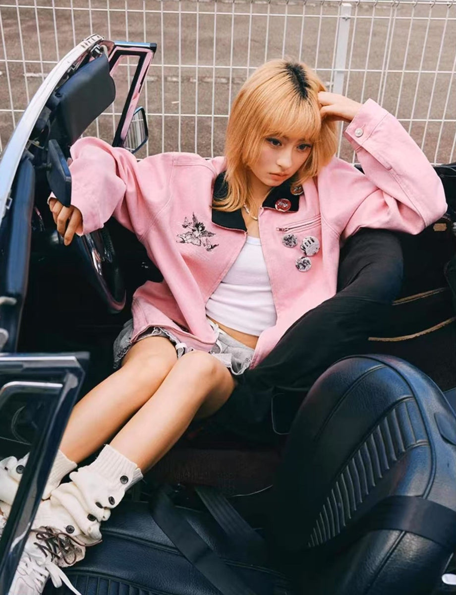 MEDM Angel Dove Detroit Embroidered Jacket