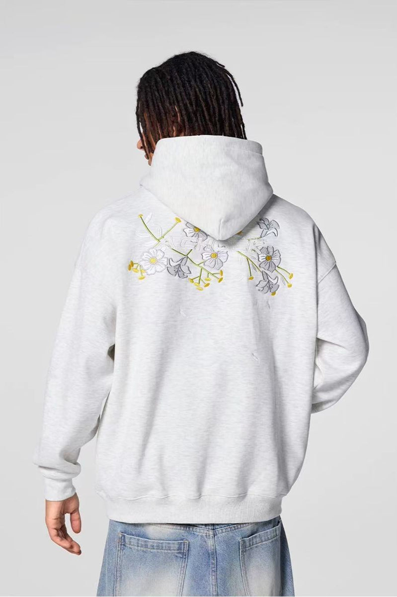 ACHOCK Retro Floral Hoodie