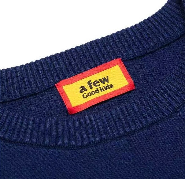 AFGK Logo Lettered Wool Sweater