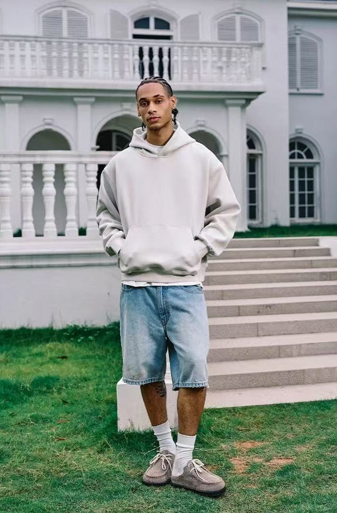 REMEDY Octagram Star Logo Print Hoodie