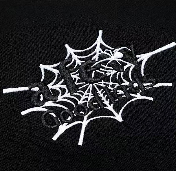 AFGK Spider Web Print Cardigan Jacket