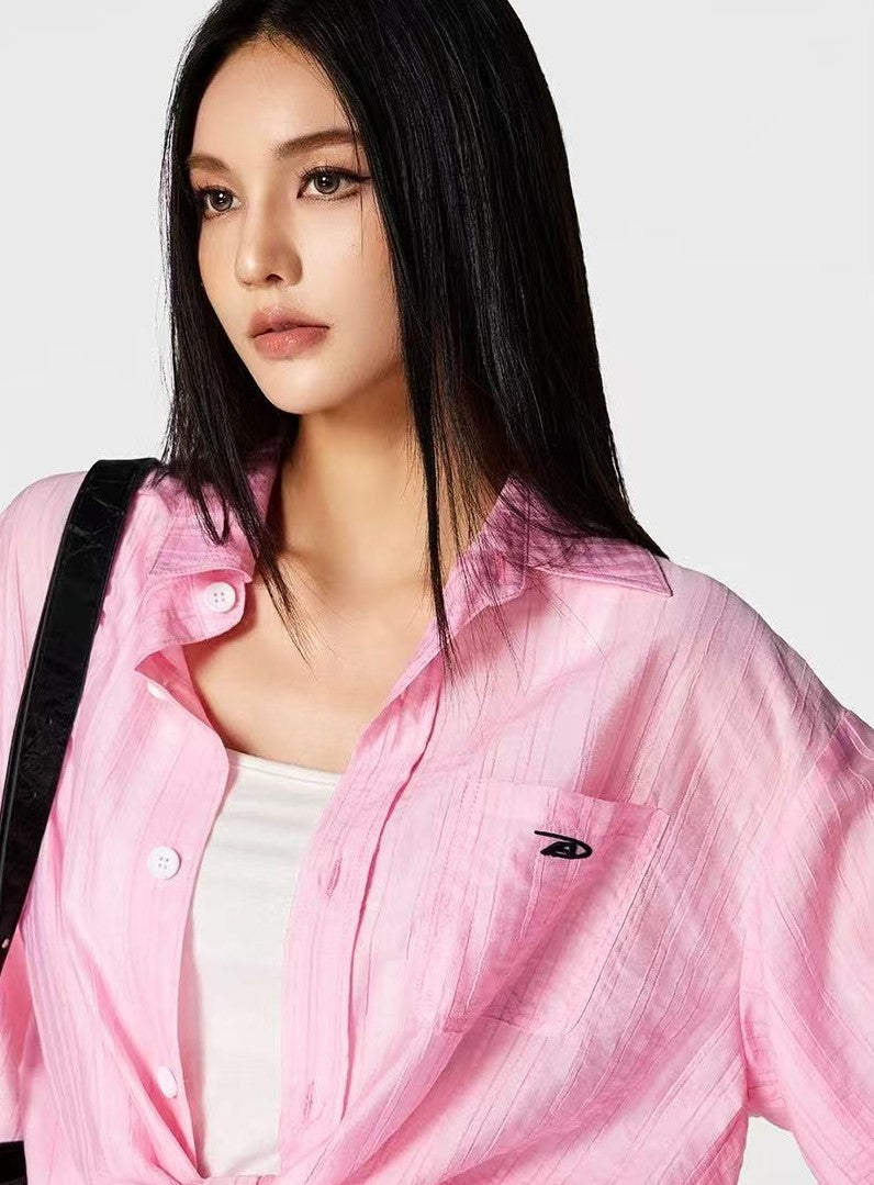 ACHOCK Drapey Lining Long-sleeve Shirt