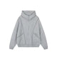 ACHOCK  Heavy Air Layer Cardigan Zipper Sweatshirt