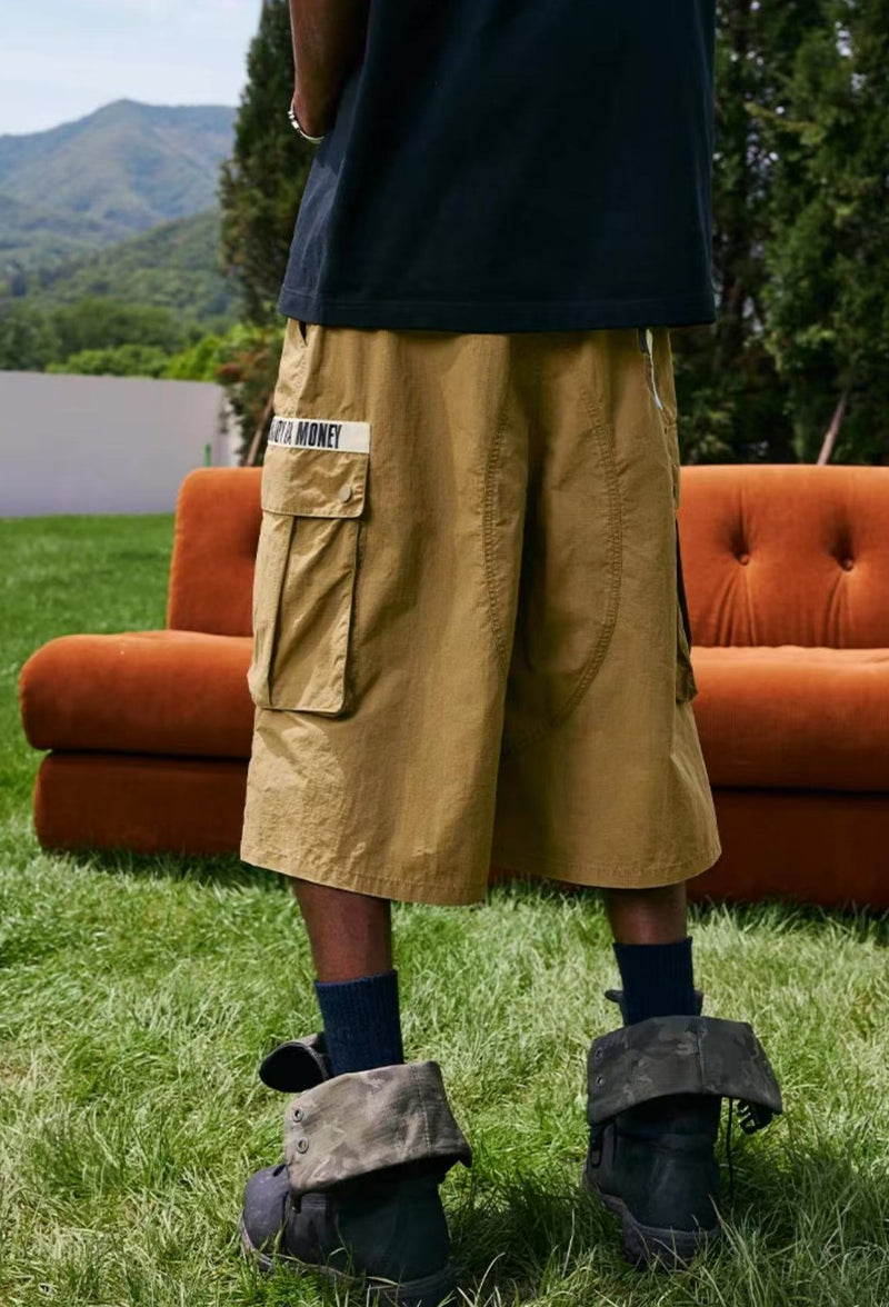 MEDM Cargo Cropped Pants