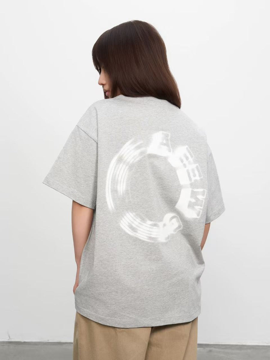 AFGK Phantom Ring LOGO Short-sleeved T-shirt
