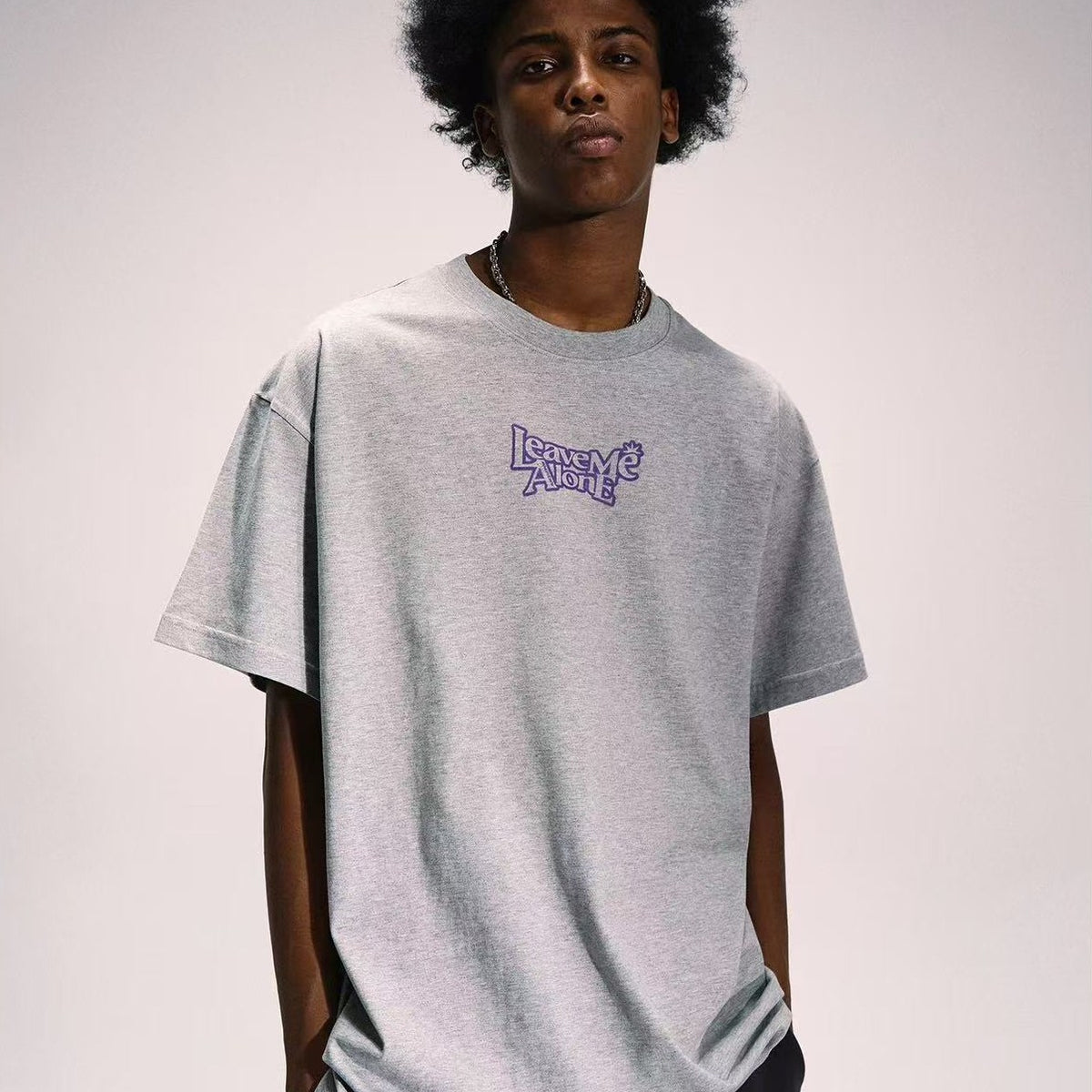 REMEDY Message Print Short-sleve T-shirt