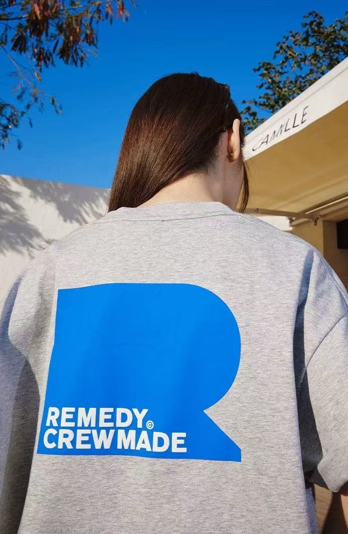 REMEDY Logo Print Short-sleeve T-shirt