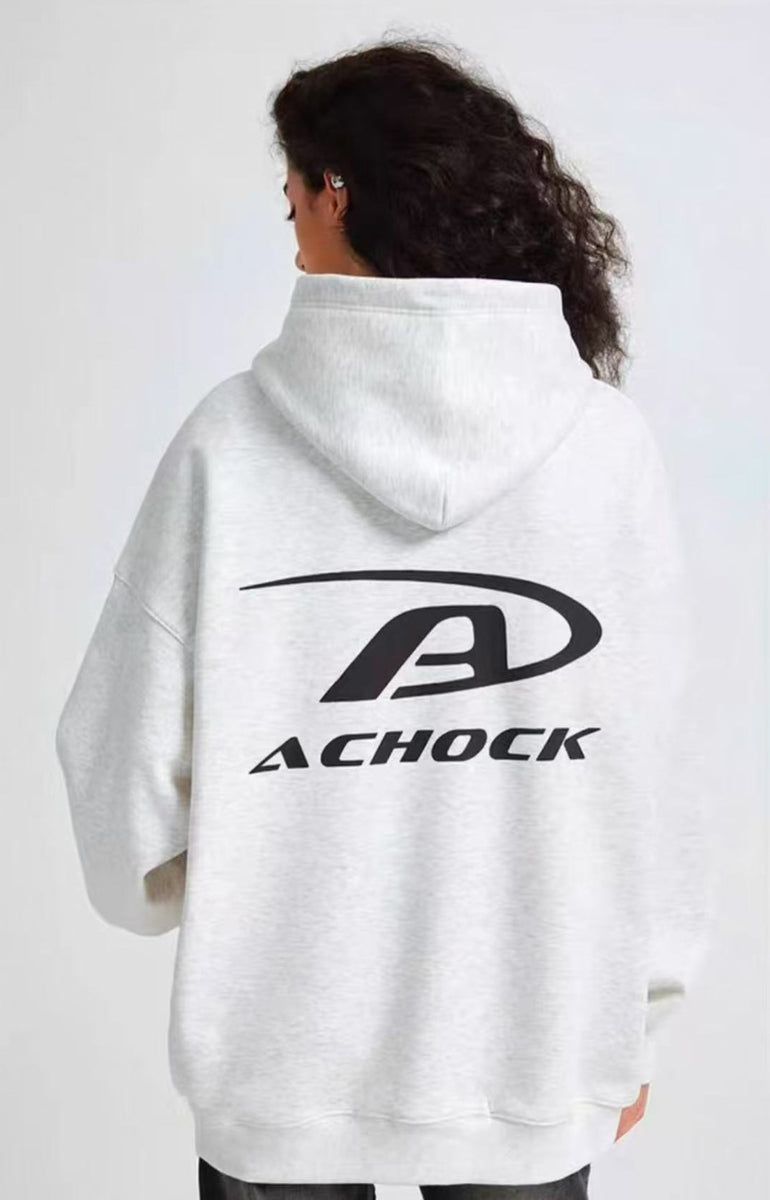 ACHOCK Logo Cardigan Hoodie