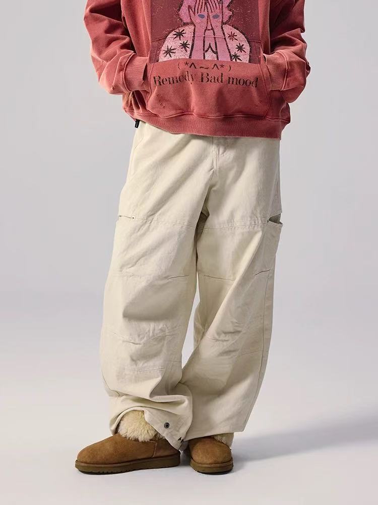 REMEDY Loose Straight-leg Cargo Pants