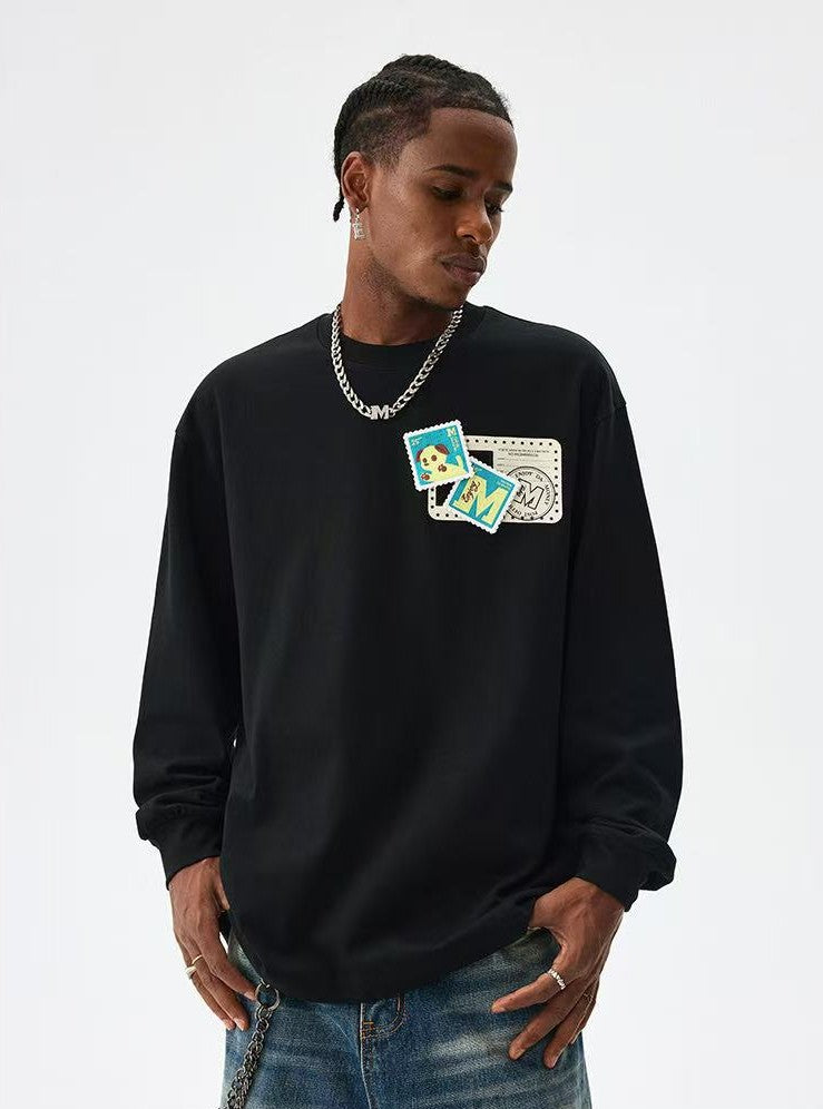 MEDM Animal ID Velcro Long-Sleeve T-Shirt