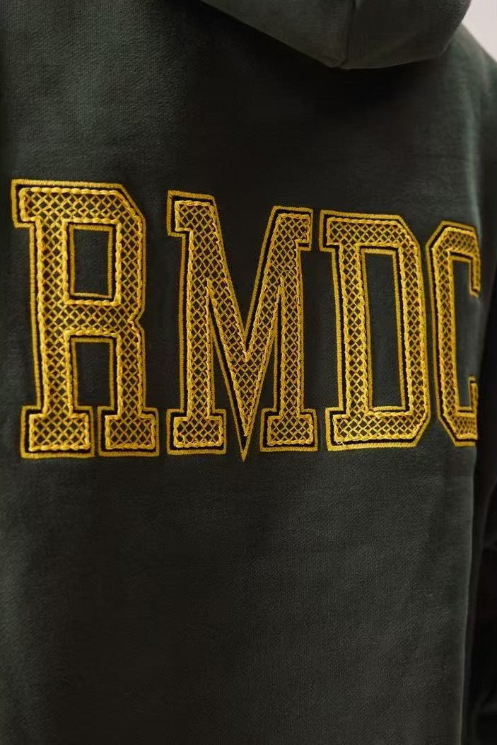 REMEDY Vintage Logo Embroidery Hoodie