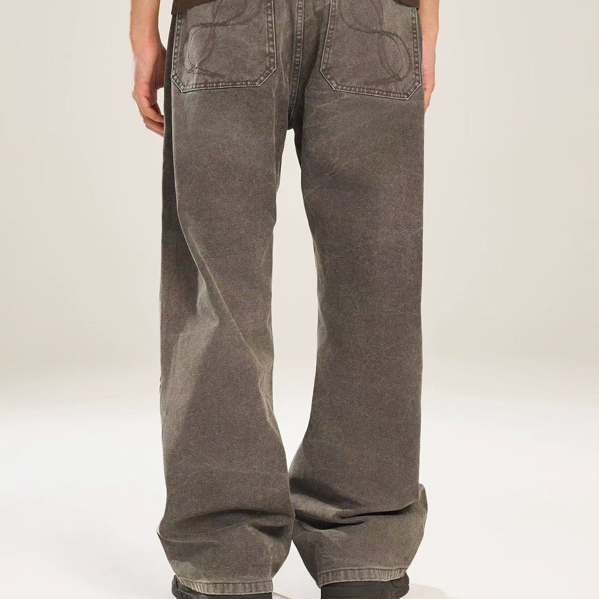 BIPOLAR Water Ripple Overalls Trousers