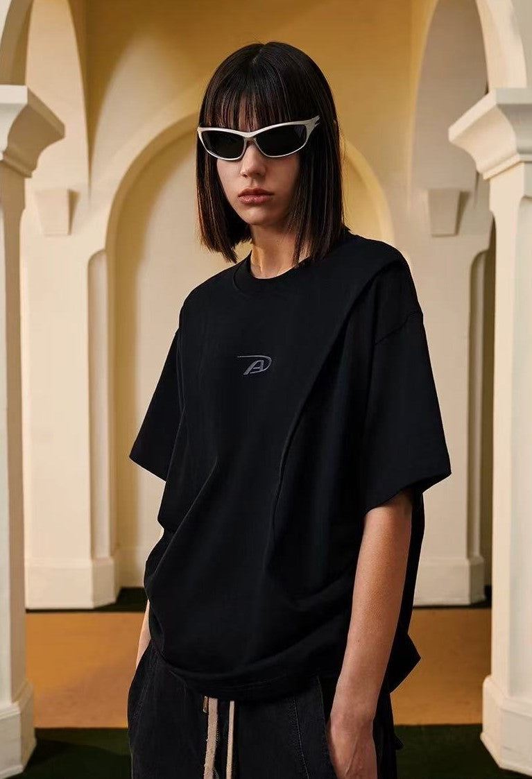 ACHOCK Logo Embroidered Short-sleeve T-shirt