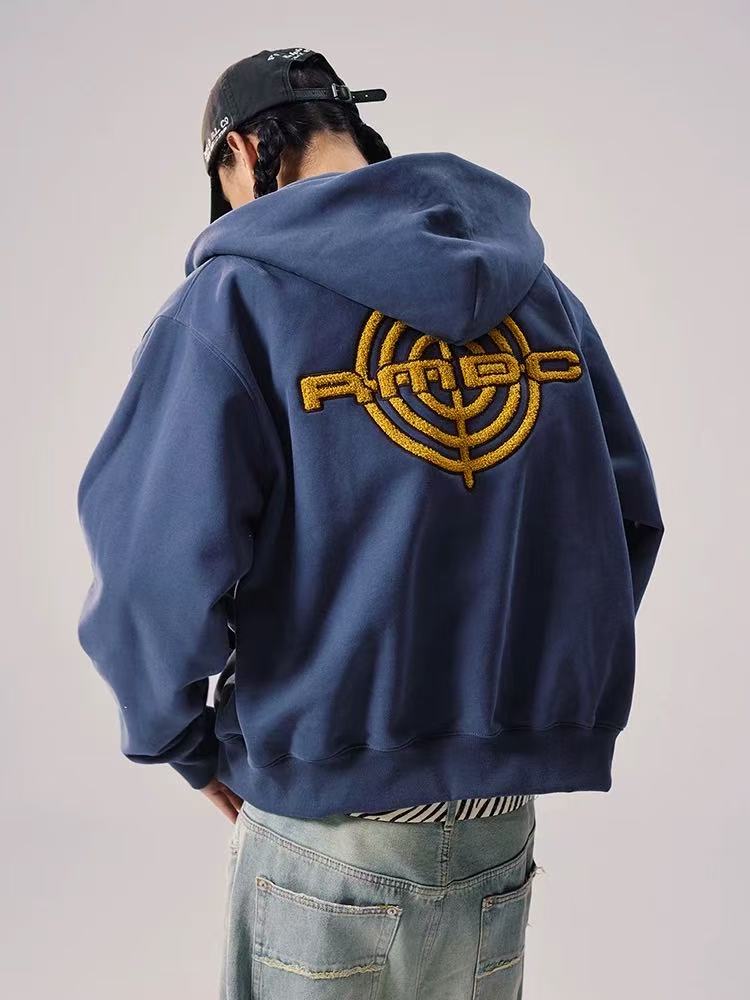 REMEDY Logo Towel Embroidered Hooded Sweatshirt