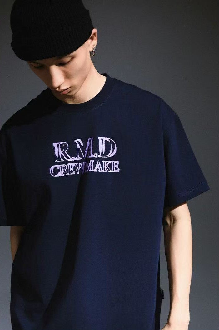 REMEDY Letter Print Short-sleeve T-shirt