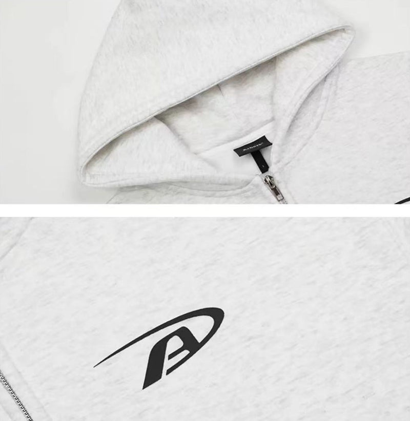 ACHOCK Logo Cardigan Hoodie