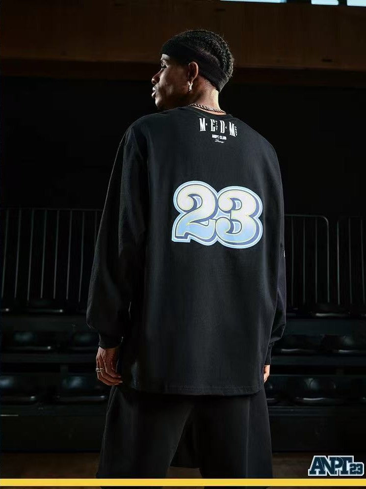 MEDMxANPT Toothbrush Embroidered Long-sleeve T-Shirt