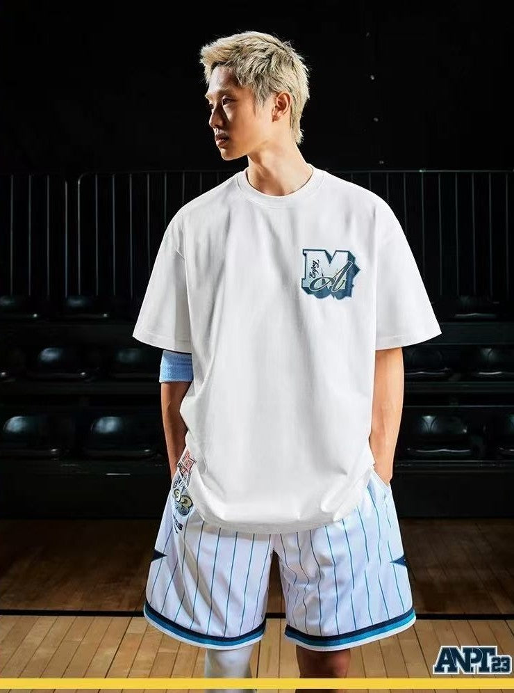 MEDMxANPT Logo Print Short-sleeved T-shirt