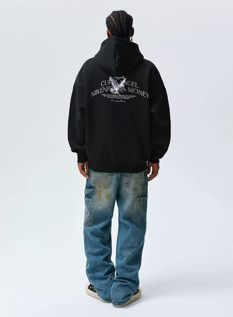 MEDM Angel Dove Printed Hoodie