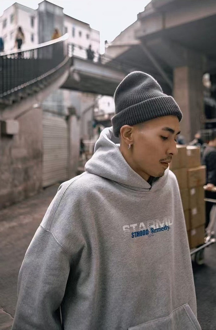 REMEDYxSTA Logo Print Hoodie