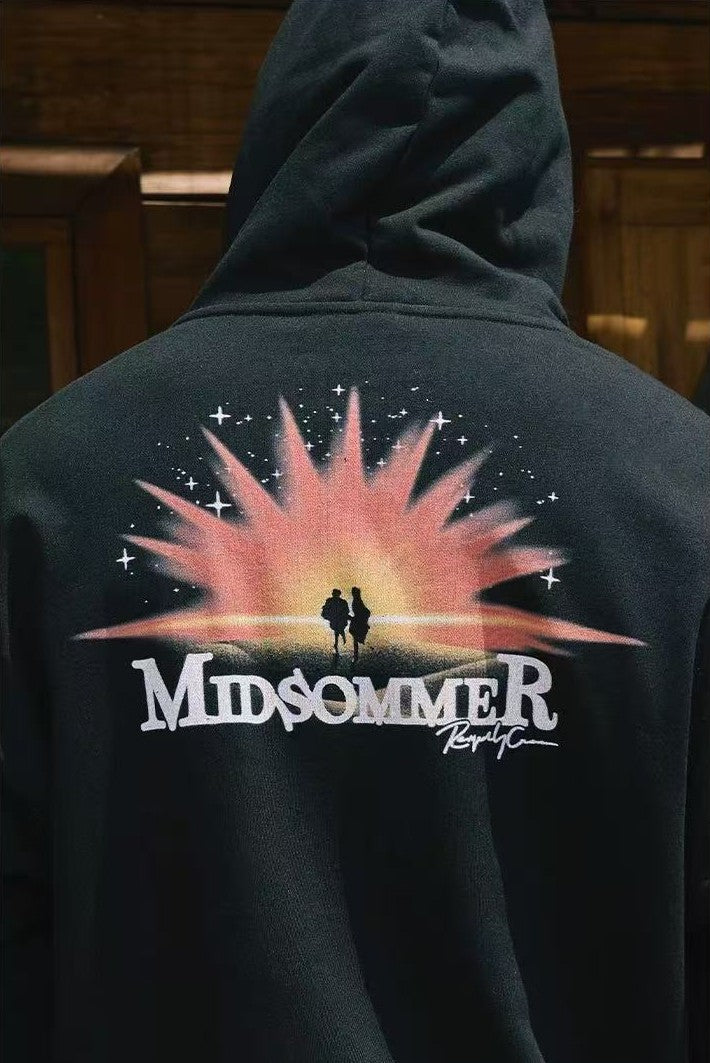 REMEDY Couple Print Hoodie