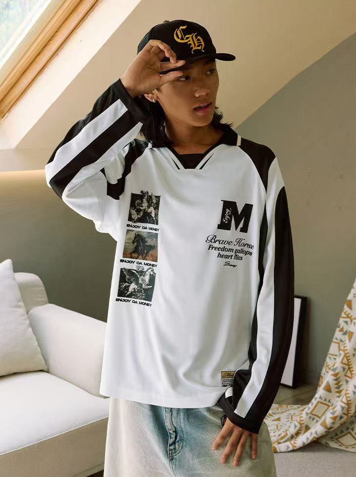 MEDM Pegasus Football Long-sleeve T-Shirt