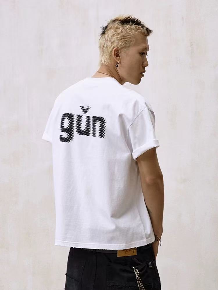 REMEDY Vintage High Street Washed Short-sleeved T-shirt