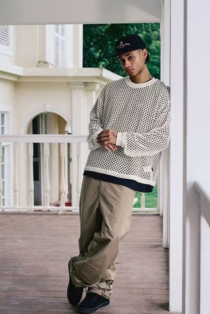 REMEDY Hollow Mesh Top